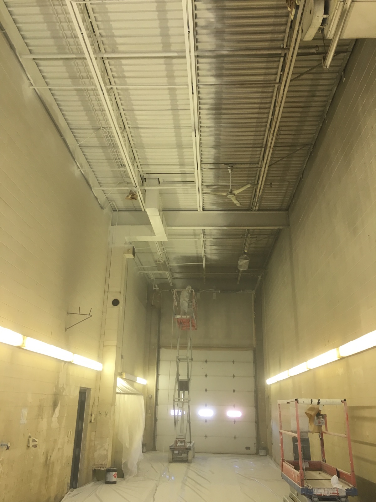 Commercial - Minnesota Valley Electric - Wash Bay | AM Painting of Princeton